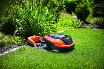 a robot mower's charging station