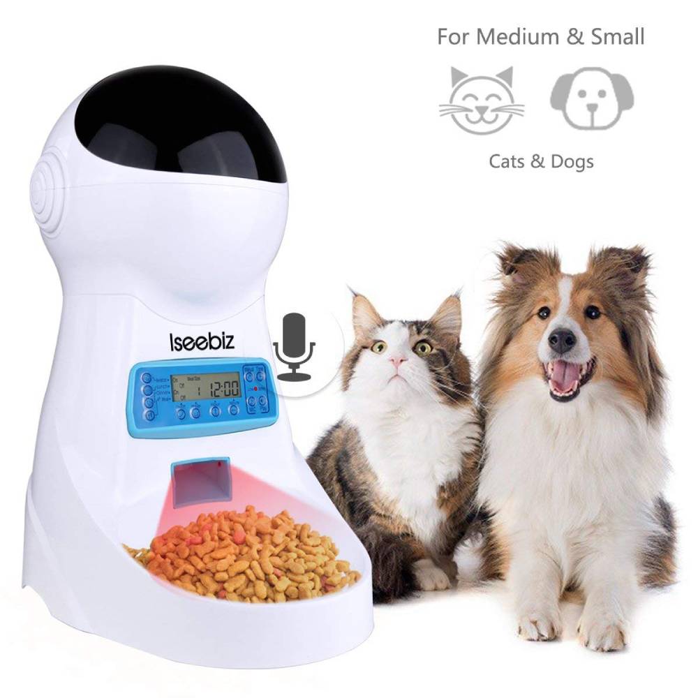 Iseebiz Pet Food Dispenser