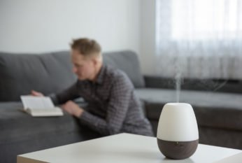 a man reading a book